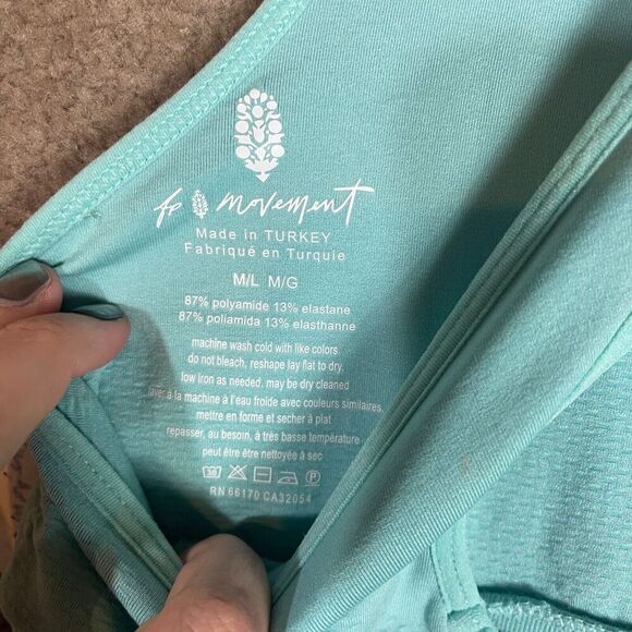 Free People Every Single Time Runsie Womens M-L Cascade Romper Athletic NEW - Picture 12 of 13